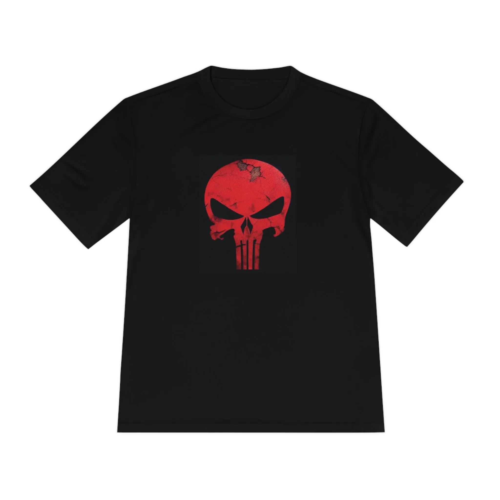 Smashed Red Punisher Rash Shirt Unisex Moisture Wicking Tee