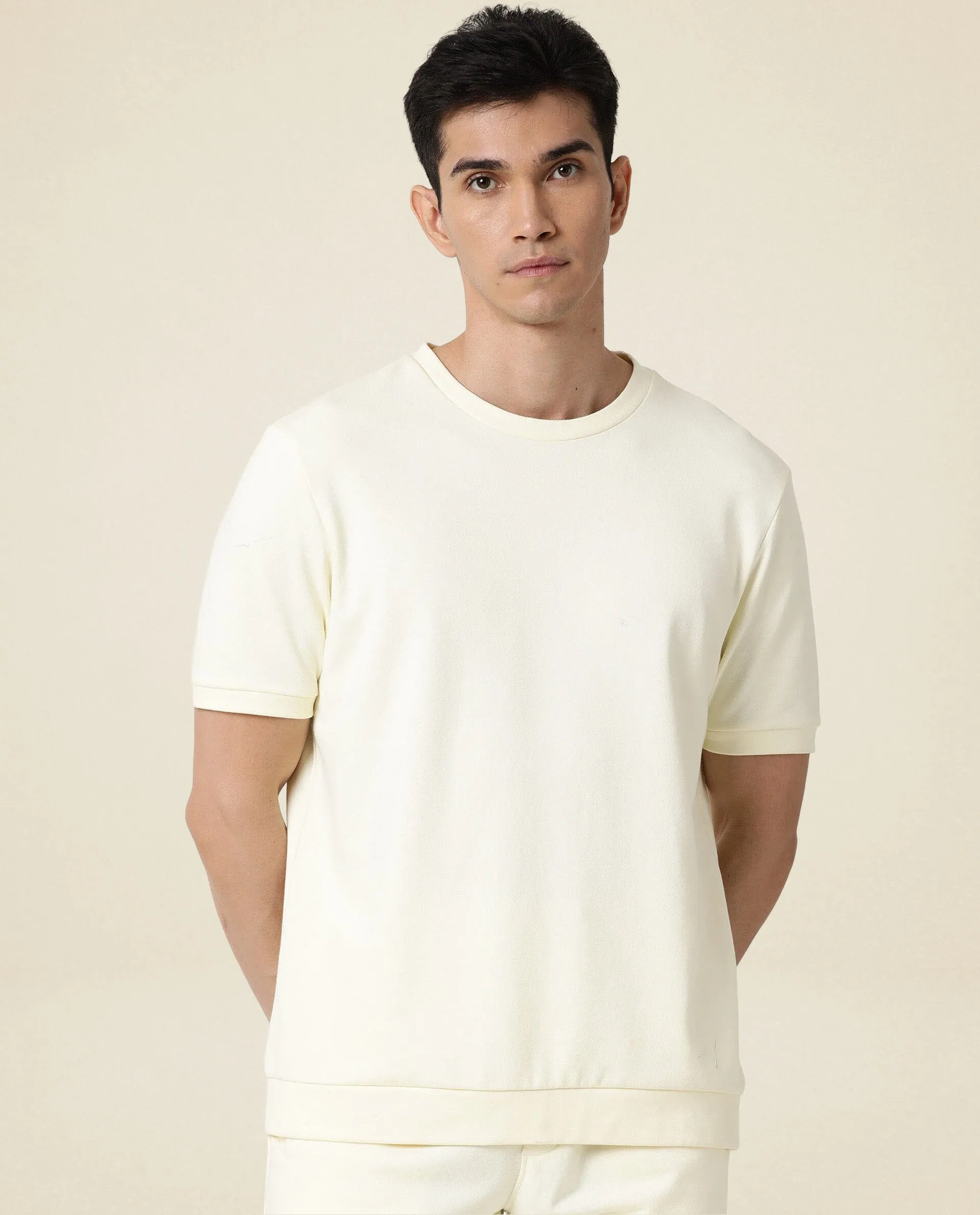 Sweat Tee Blonde Yellow Men