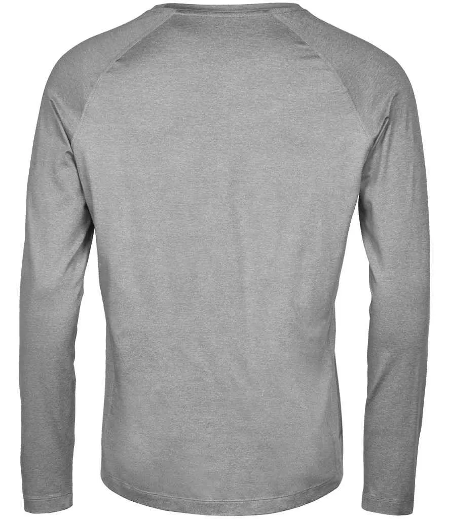 Tee Jays Long Sleeve CoolDry™ T-Shirt | Grey Melange