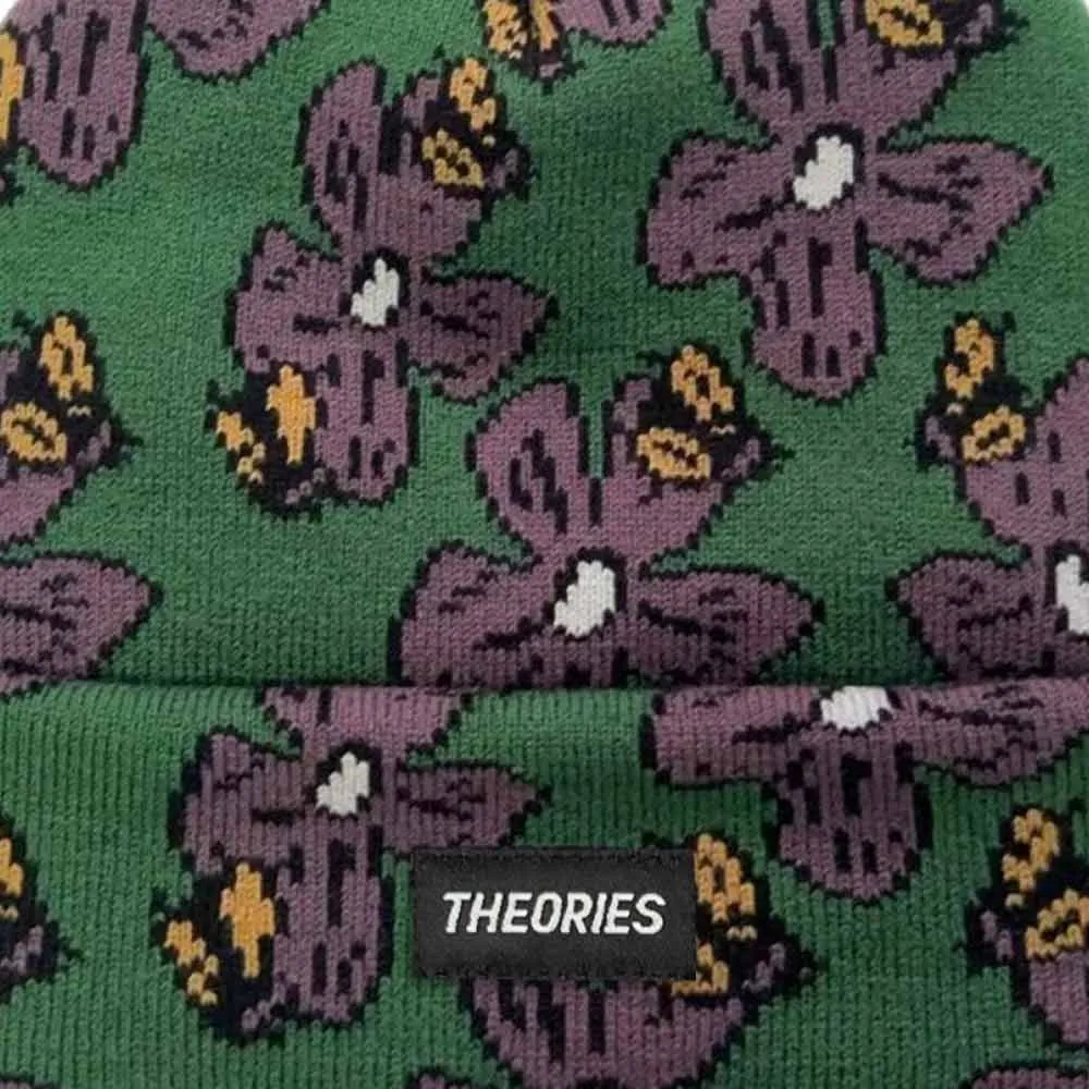 Theories POLLINATE Beanie Green / Purple
