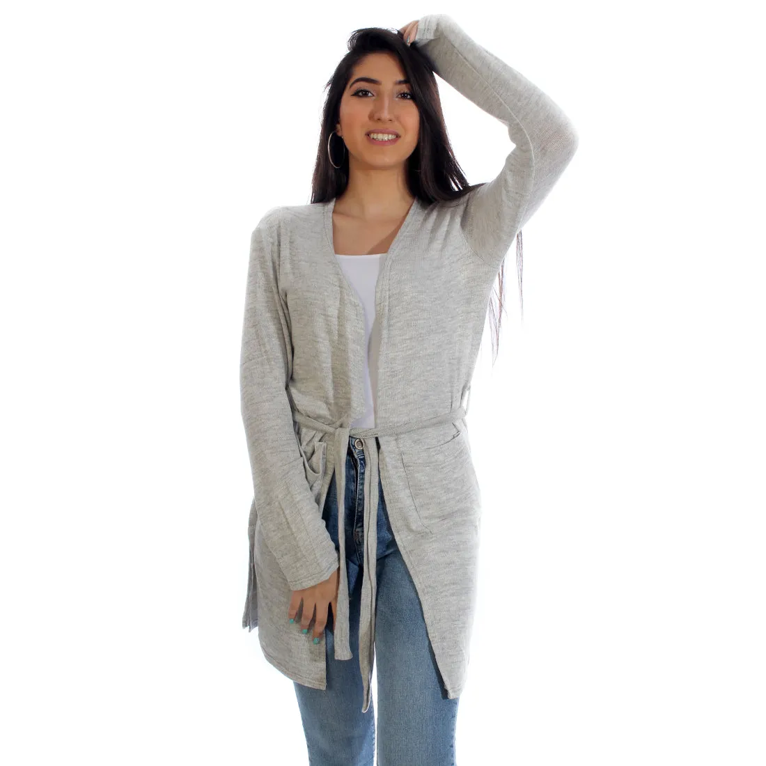 Women Autumn Winter Long Sleeve Cardigan – Free Size -5871