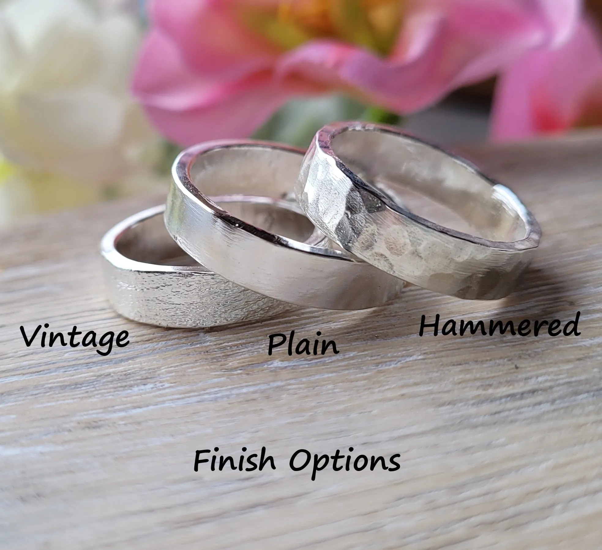 Wonky Heart Chunky Stamped Charm Bangle