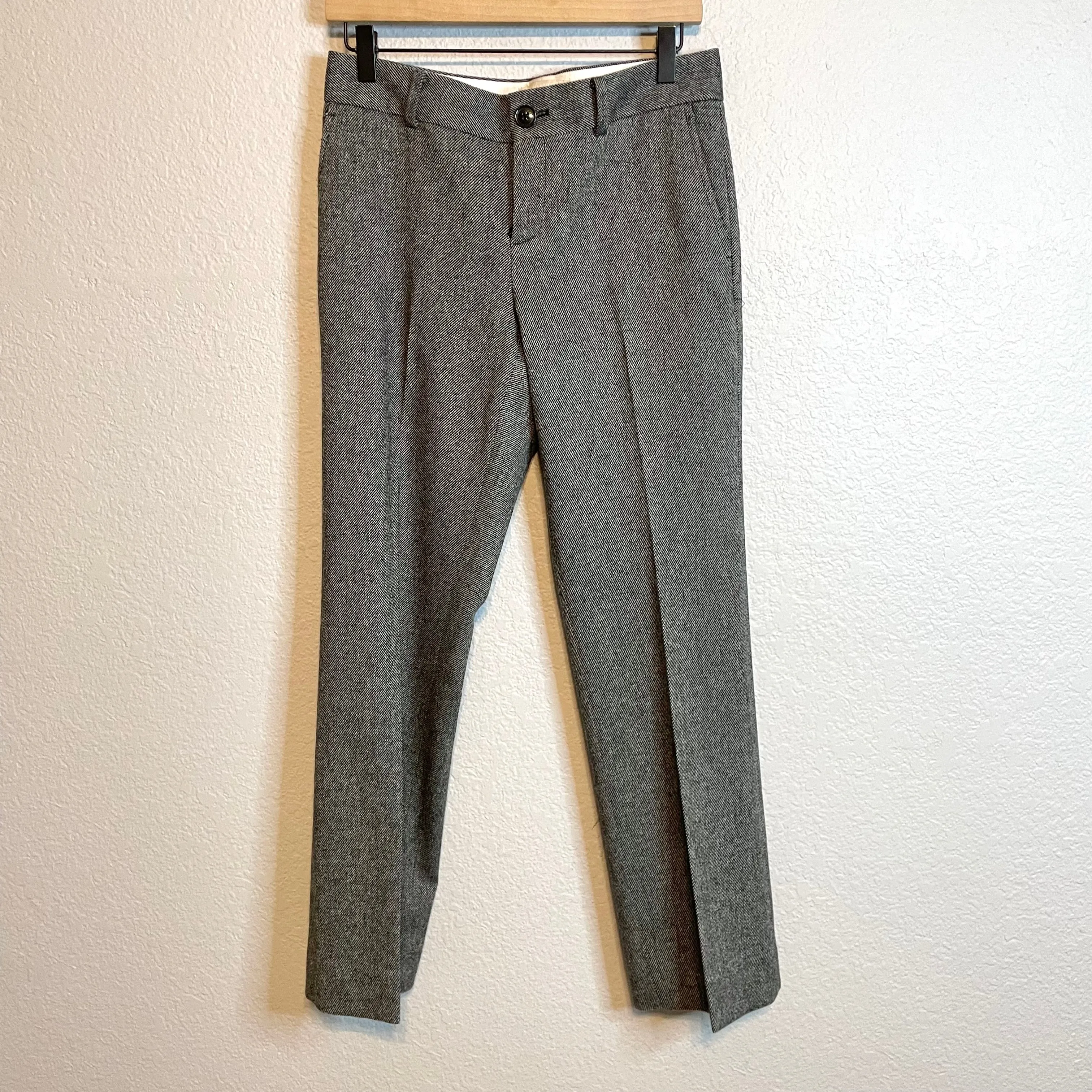 Wool Blend Dress Pants