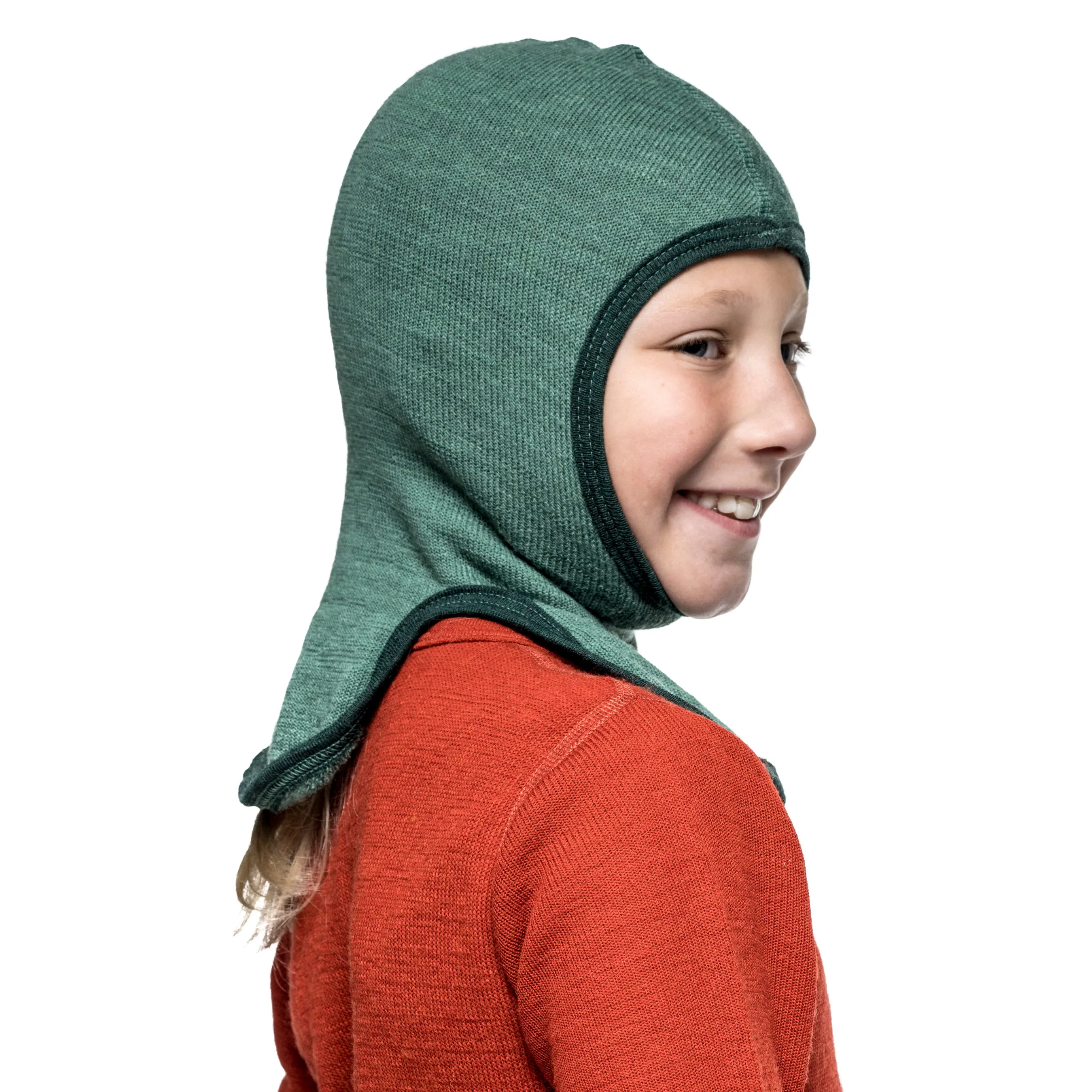 Woolpower Kids&#x27; Balaclava 200 Lake Green | Buy Woolpower Kids&#x27; Balaclava 200 Lake Green here | Outnorth