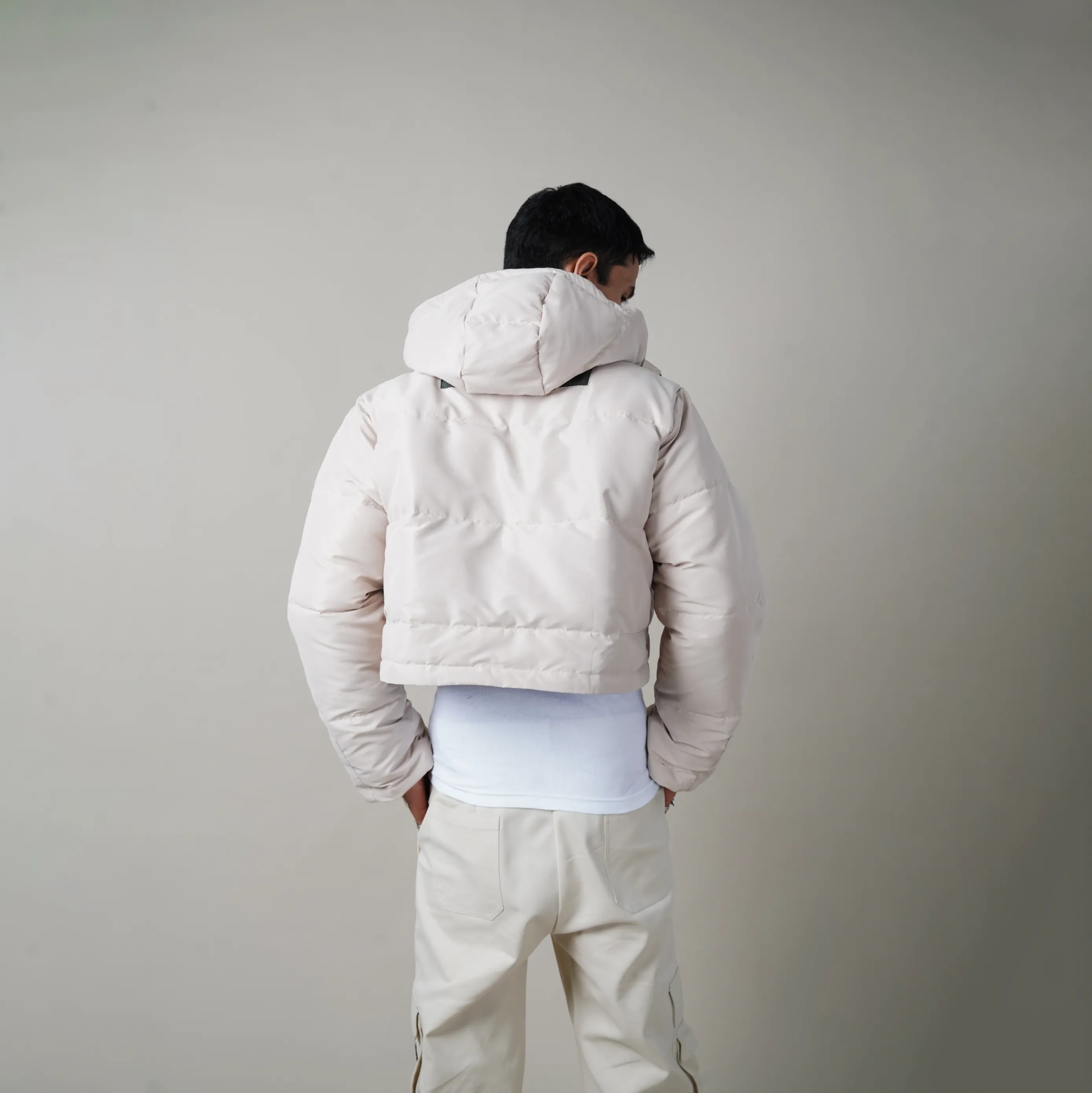 WT CROPPED PUFFER JACKET
